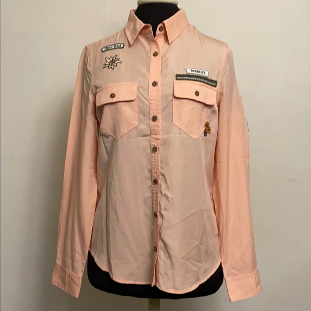 Alp & Rock Patch Embroidered Shirt